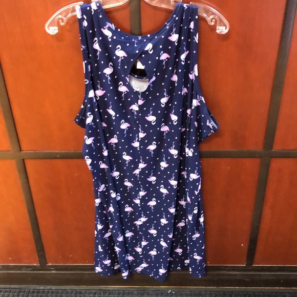 Women’s Poly Spandex Tank Gown - Picture 2 of 4